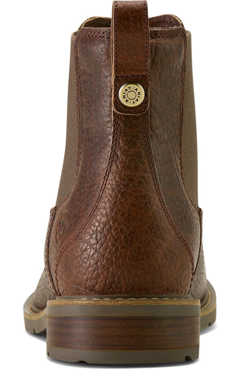 Ariat Wexford Waterproof Chelsea Boot, Alternate, color, Brown