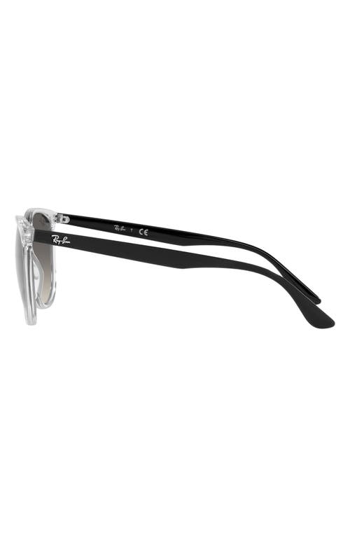 Ray Ban Ray-ban 54mm Gradient Square Sunglasses In Gray