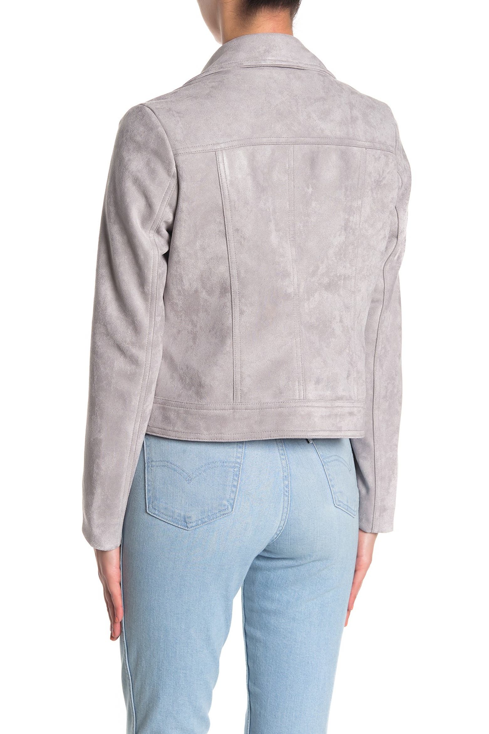 1908 Clothes PHILOSOPHY BY RPUBLIC CLOTHING Faux Suede Jacket (Women) | Nordstromrack