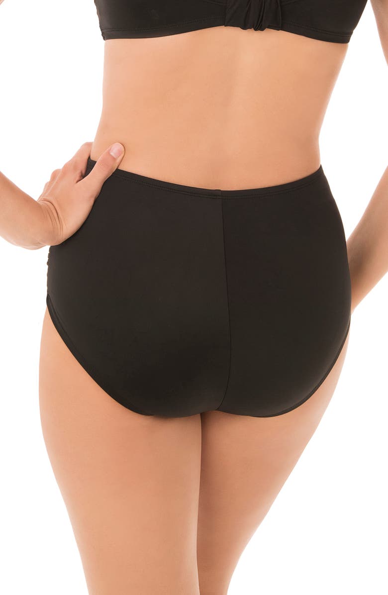 Miraclesuit<sup>®</sup> Norma Jean High Waist Bikini Bottoms, Alternate, color,