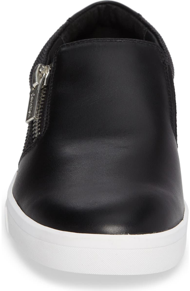 Calvin Klein Ibiza Slip-On Zip Sneaker, Alternate, color,