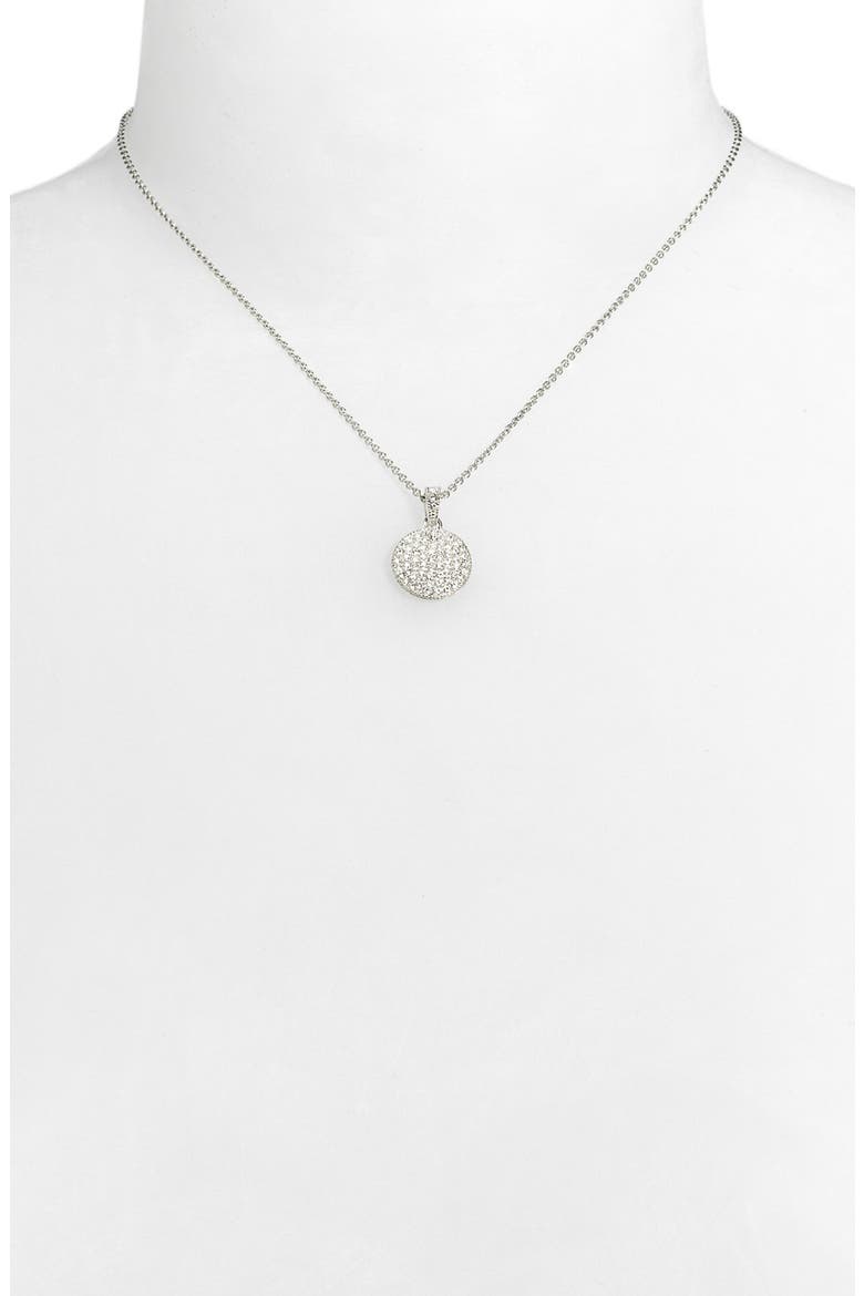 Reversible Pavé Pendant Necklace, Alternate, color, DISC