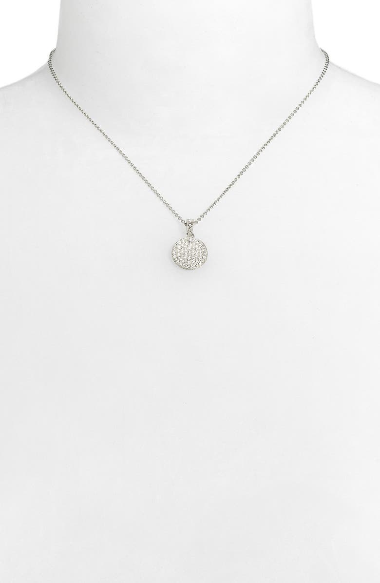 Judith Jack Reversible Pavé Cross Pendant Necklace, Alternate, color,