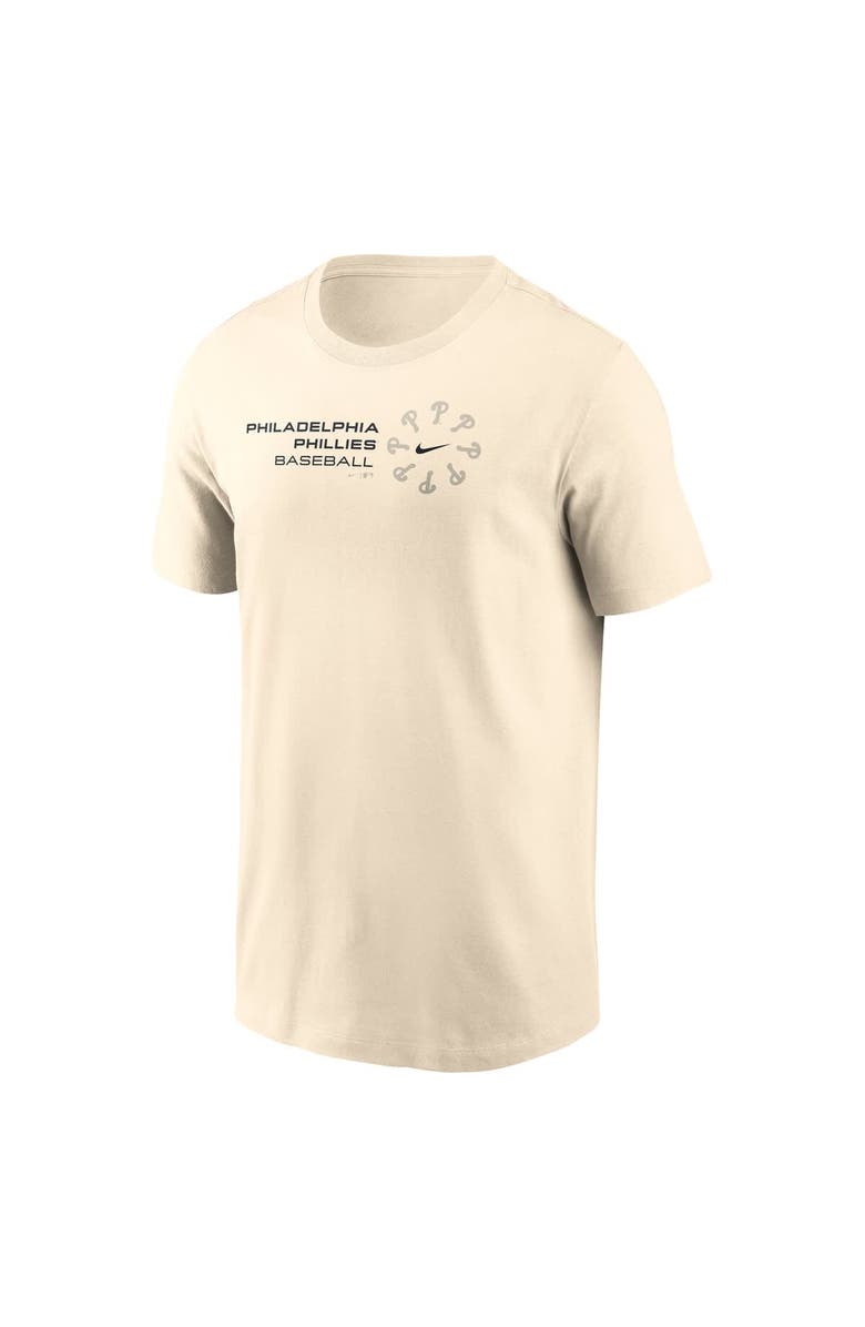 Nike Men's Nike Natural Philadelphia Phillies Pinwheel Lockup T-Shirt, Alternate, color, Natural