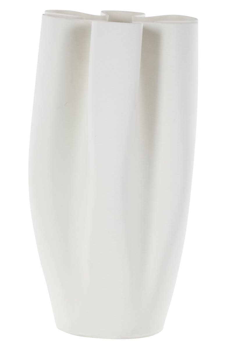 VIVIAN LUNE HOME Fluted Ceramic Vase, Alternate, color,