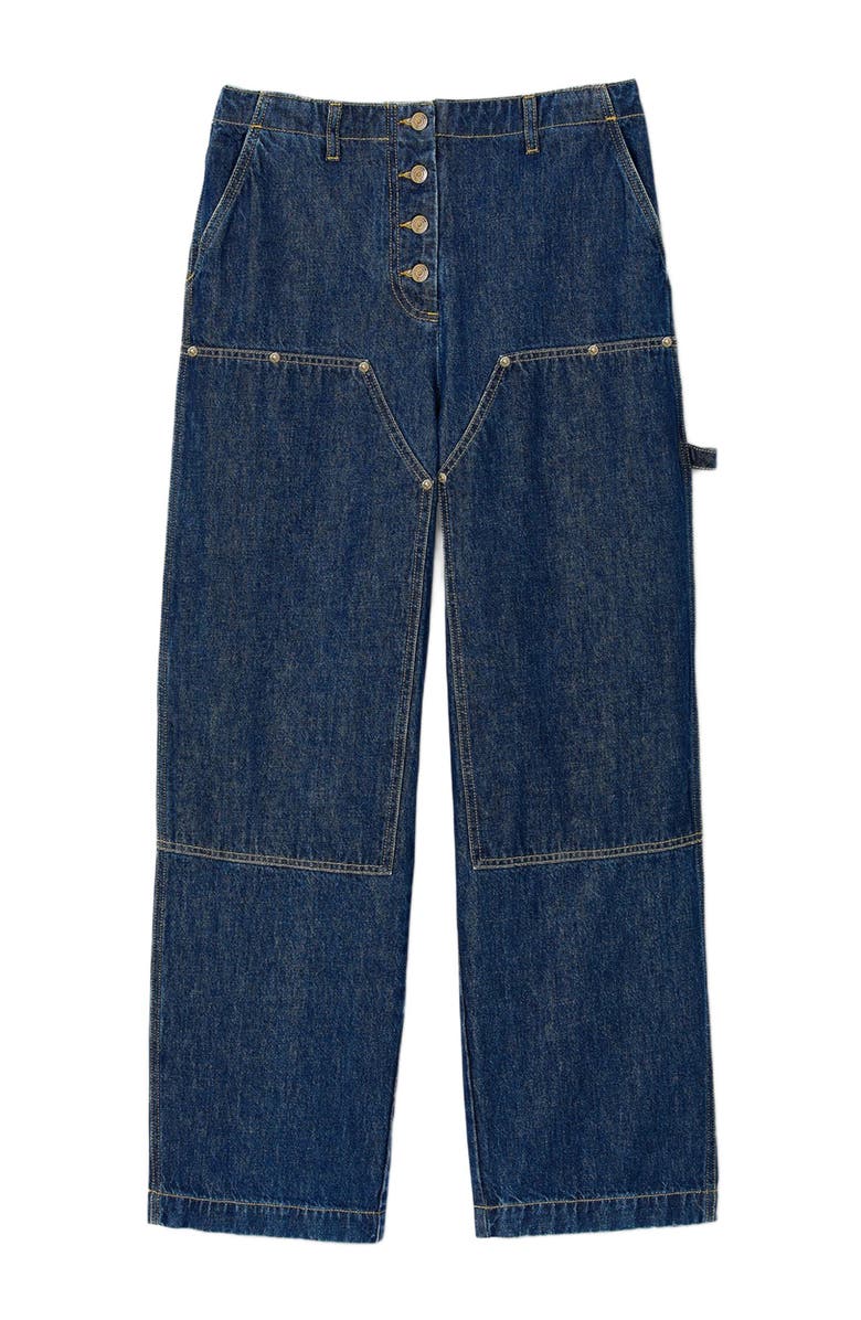 SANDRO Carpenter jeans, Alternate, color, 