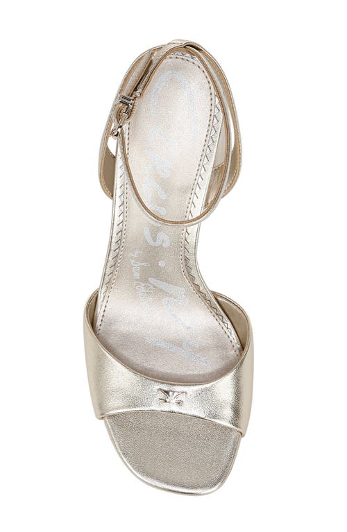 Circus Ny By Sam Edelman Aria Ankle Strap Sandal In Brown