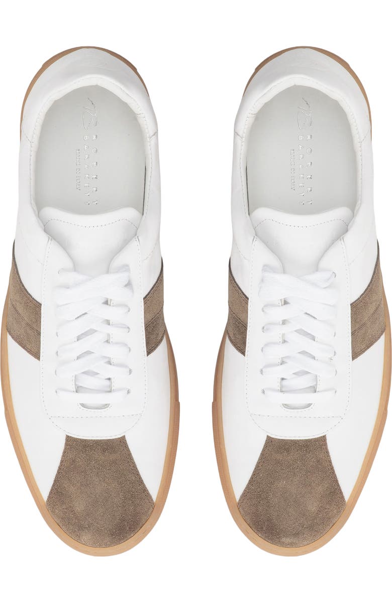 Robert Barakett Dalton Stripe Sneaker, Alternate, color, Tobacco