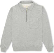 Fortela Cotton Zip-Up Sweatshirt