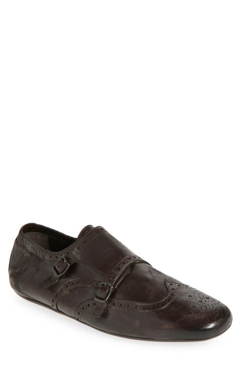 Men's Prada Monk-Strap Shoes | Nordstrom