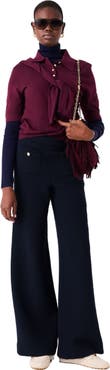 maje Tweed trousers