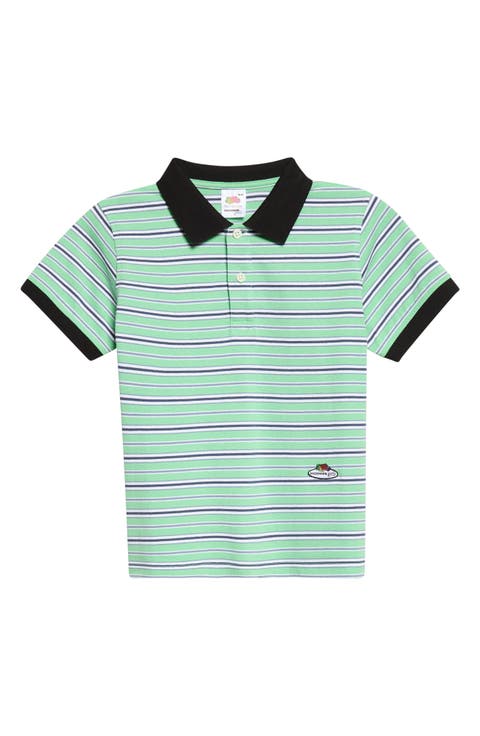 Striped Jersey Baby Polo