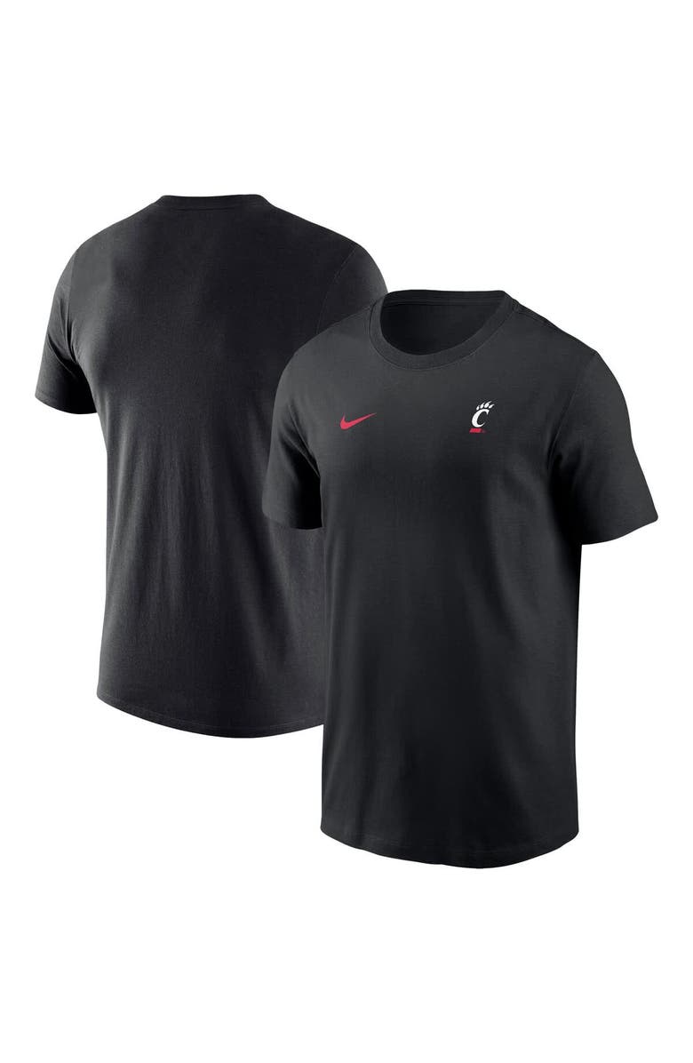 Nike Men's Nike Black Cincinnati Bearcats 2025 Sideline Legend Performance T-Shirt, Alternate, color, 