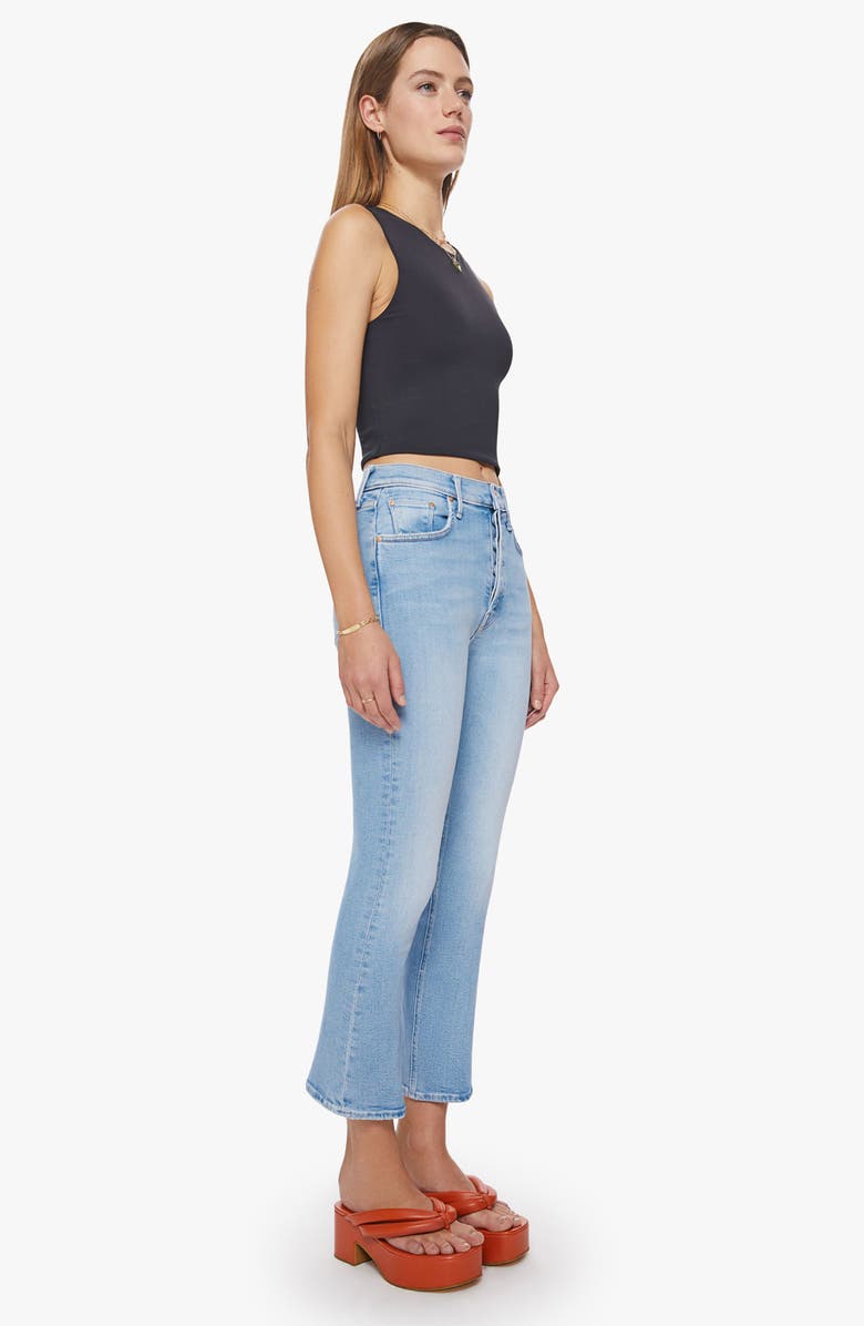 MOTHER The Tripper High Waist Ankle Slim Bootcut Jeans, Alternate, color,