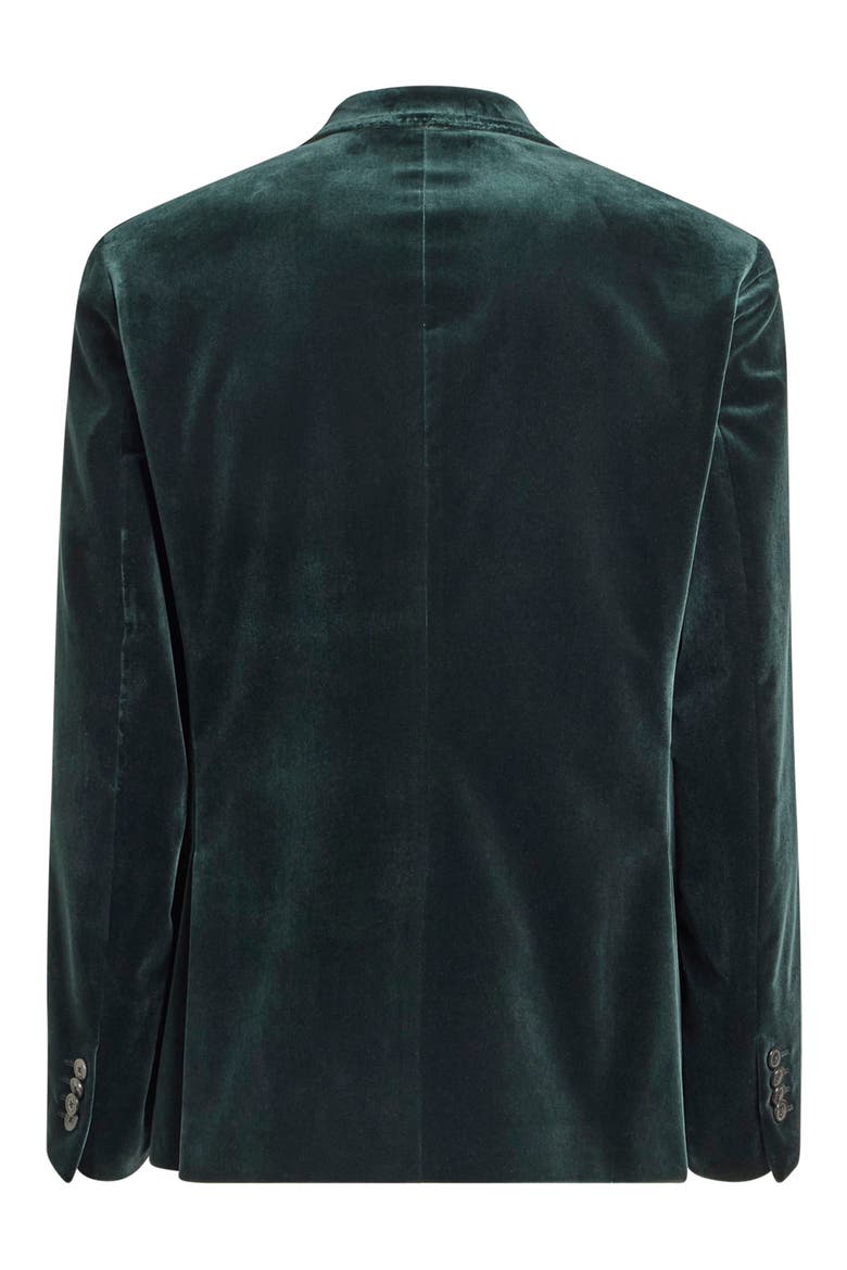 Roma Stretch Cotton Sport Coat, Alternate, color, VERY DK GREEN