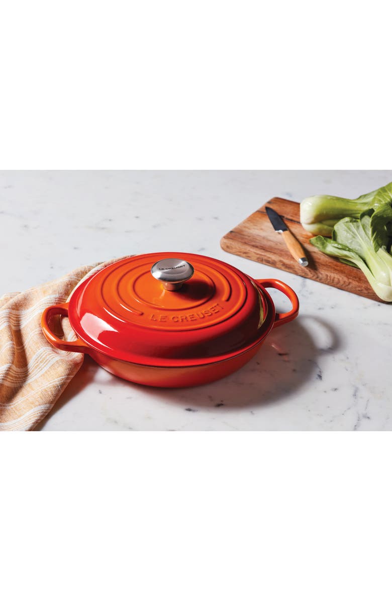 Le Creuset Signature 1.5-Quart Enameled Cast Iron Braiser, Alternate, color, 