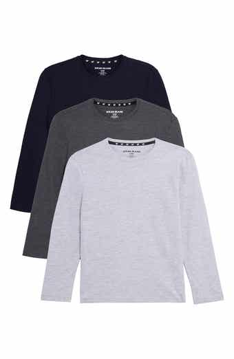 XRAY Kids' 3-Pack Long Sleeve Cotton T-Shirts