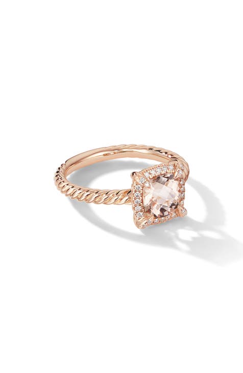 David yurman fashion rings pink stone