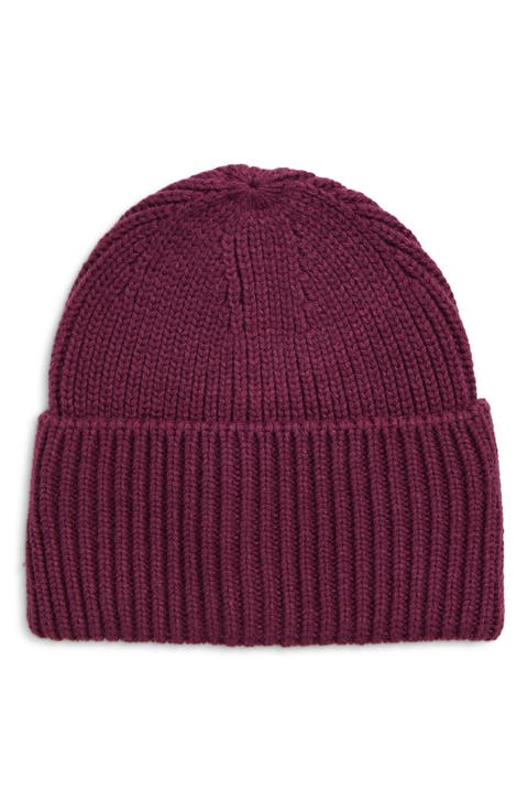 Core Wide Cuff Recycled Polyester Blend Beanie