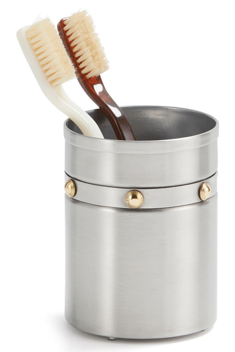 Rivets Tumbler, Alternate, color, SILVER