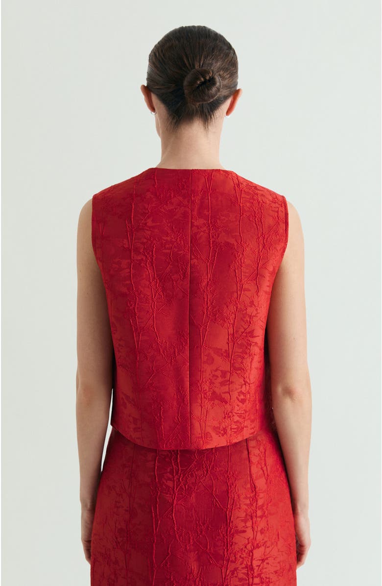 Scalpers Jac Asian Vest, Alternate, color, Red