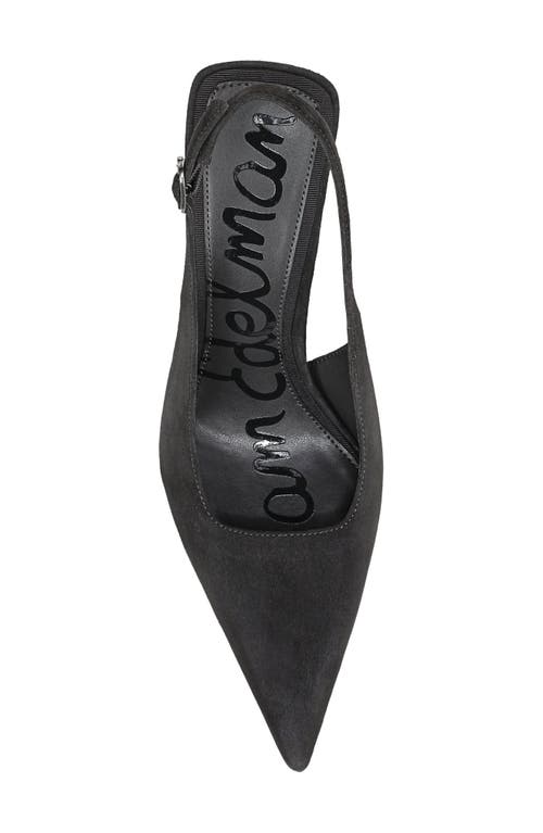 Sam Edelman Odette Slingback Pointed Toe Pump In Black