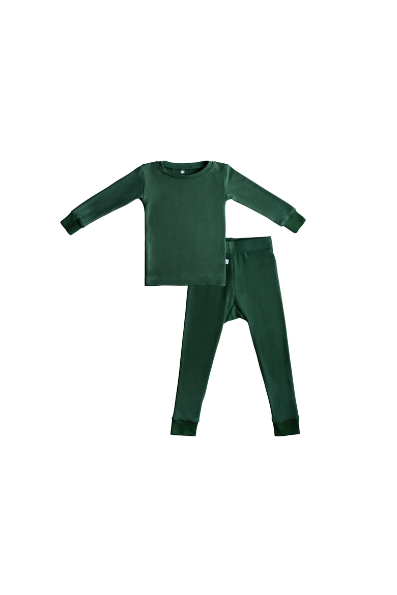 Kids Pajamas, Main, color, Forest Green