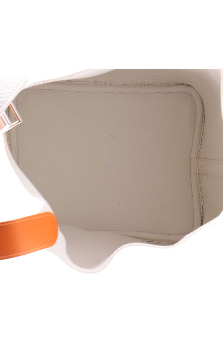 Pre-Owned Hermes Eclat Picotin Lock Bag Clemence MM, Alternate, color, Blanc