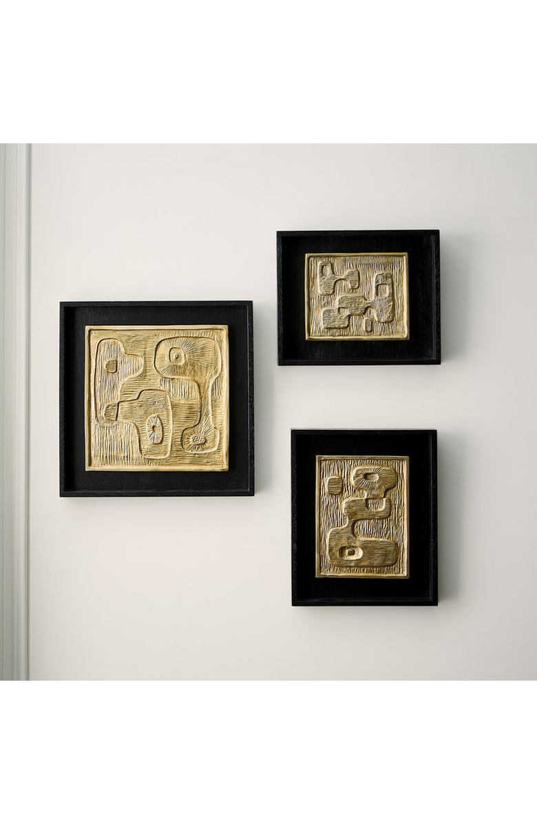 Jonathan Adler Reform Brass Wall Sculpture, Alternate, color,
