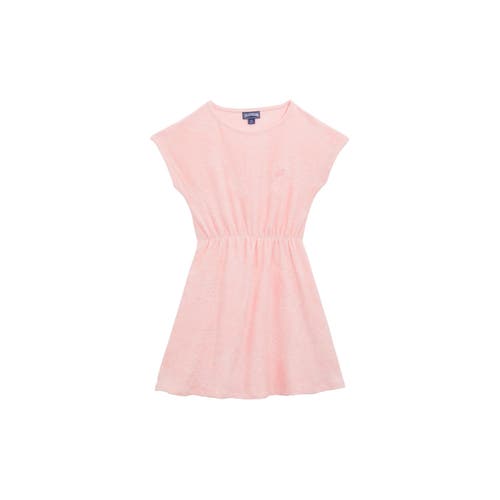 Vilebrequin Kids' Terry Dress In Pivoine