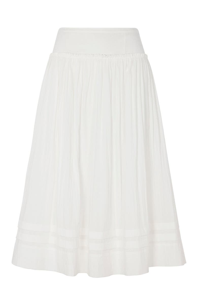 Rebecca Taylor Marietta Skirt, Alternate, color, Milk