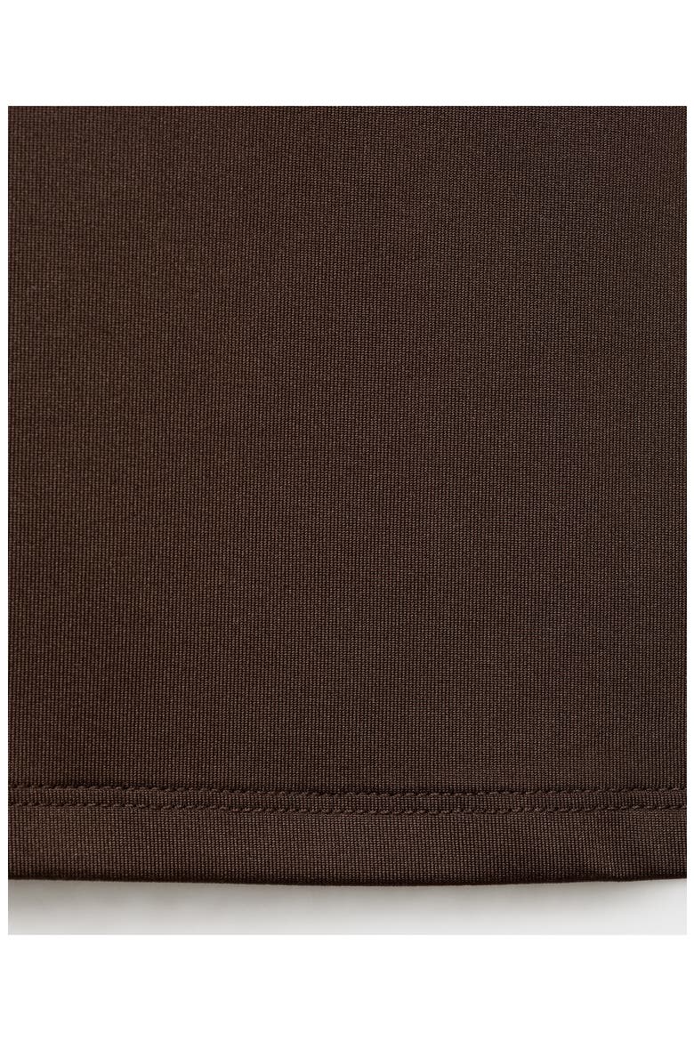Fitted Sleeveless Top, Alternate, color, BROWN