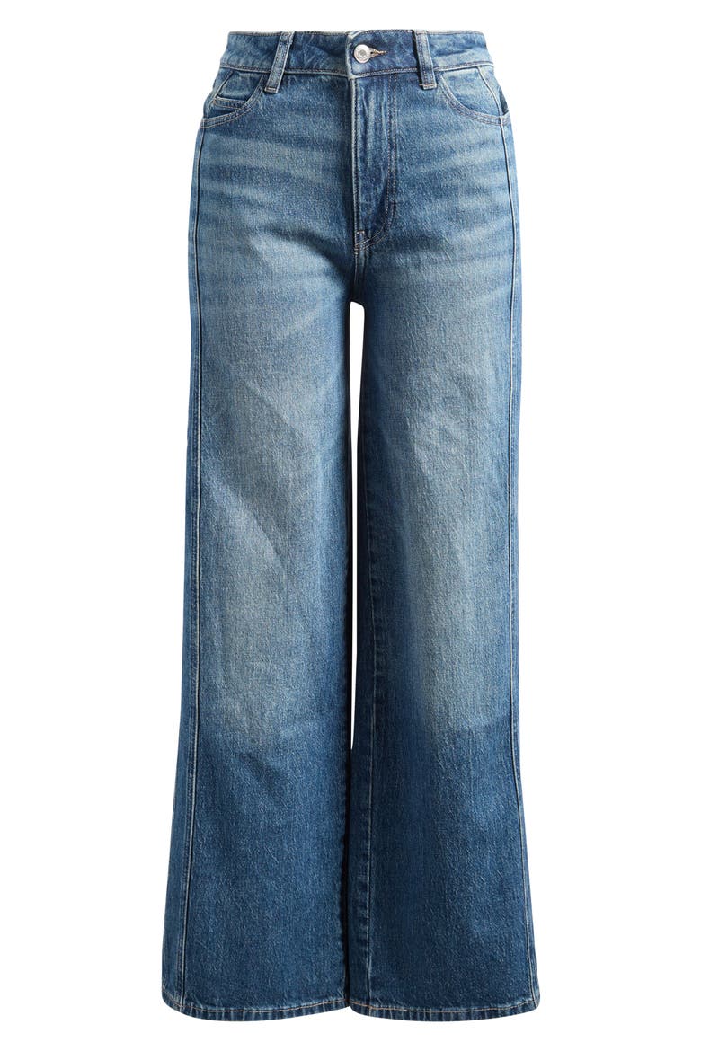 High Waist Wide Leg Jeans, Alternate, color, SCENIC ROUTE