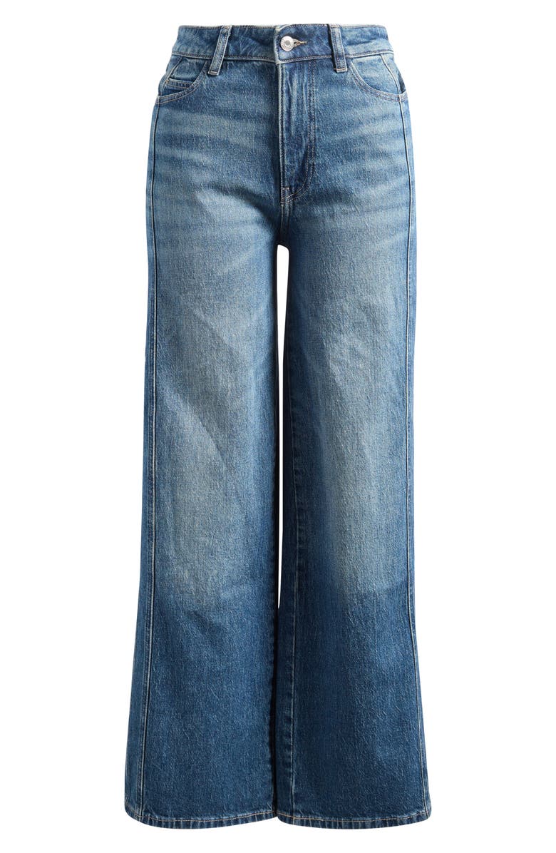 WARP+WEFT High Waist Wide Leg Jeans, Alternate, color, Scenic Route