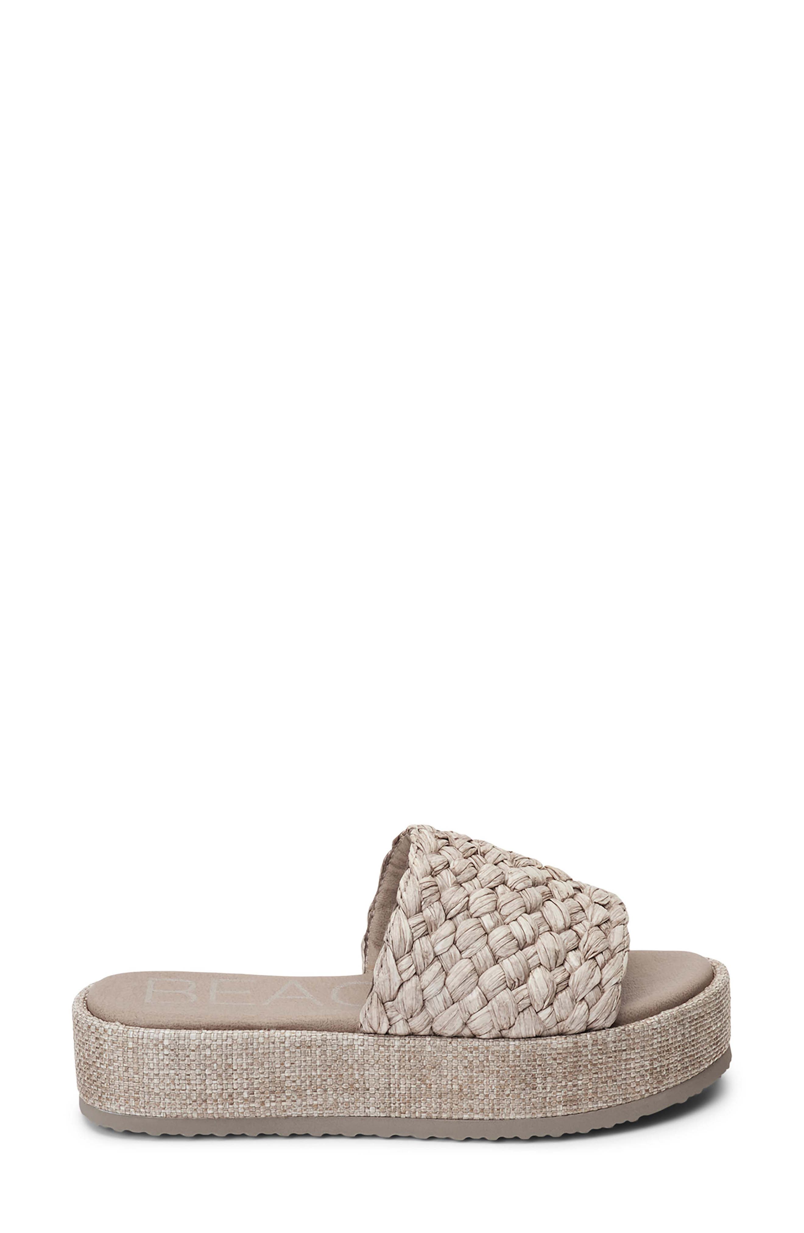 BEACH BY MATISSE Cairo Platform Sandal, Alternate, color, Taupe