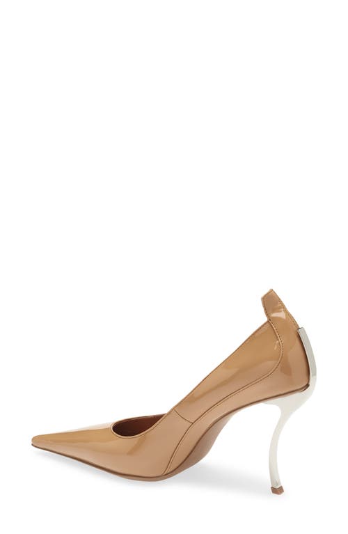 Jeffrey Campbell Freak Out Pointed Toe Pump In Brown