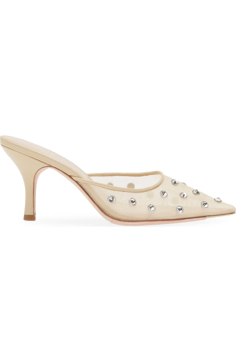 Loeffler Randall Paloma Embellished Pointed Toe Mule, Alternate, color,
