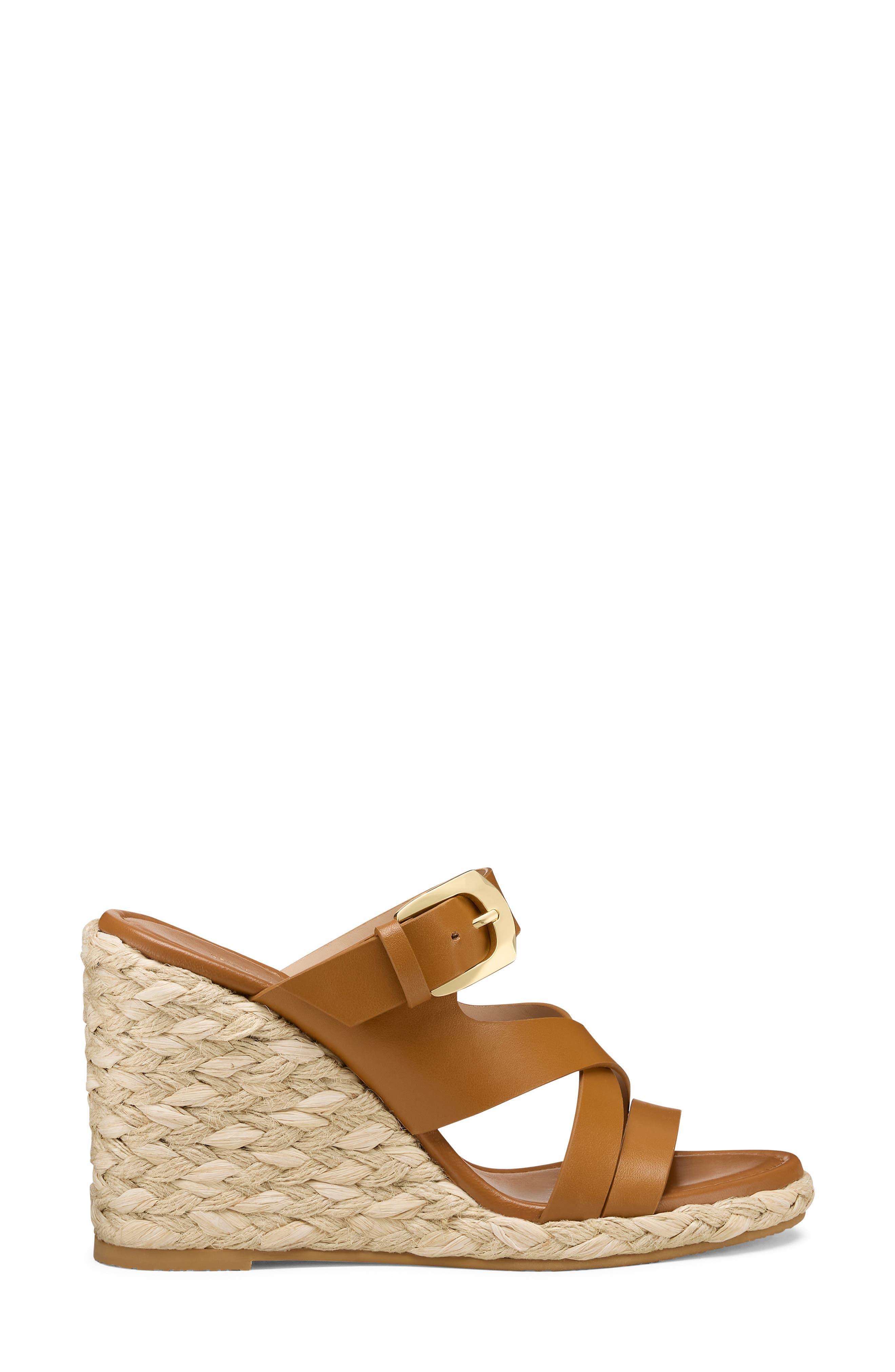Stuart Weitzman Sai Espadrille Wedge Sandal, Alternate, color, Boho Tan