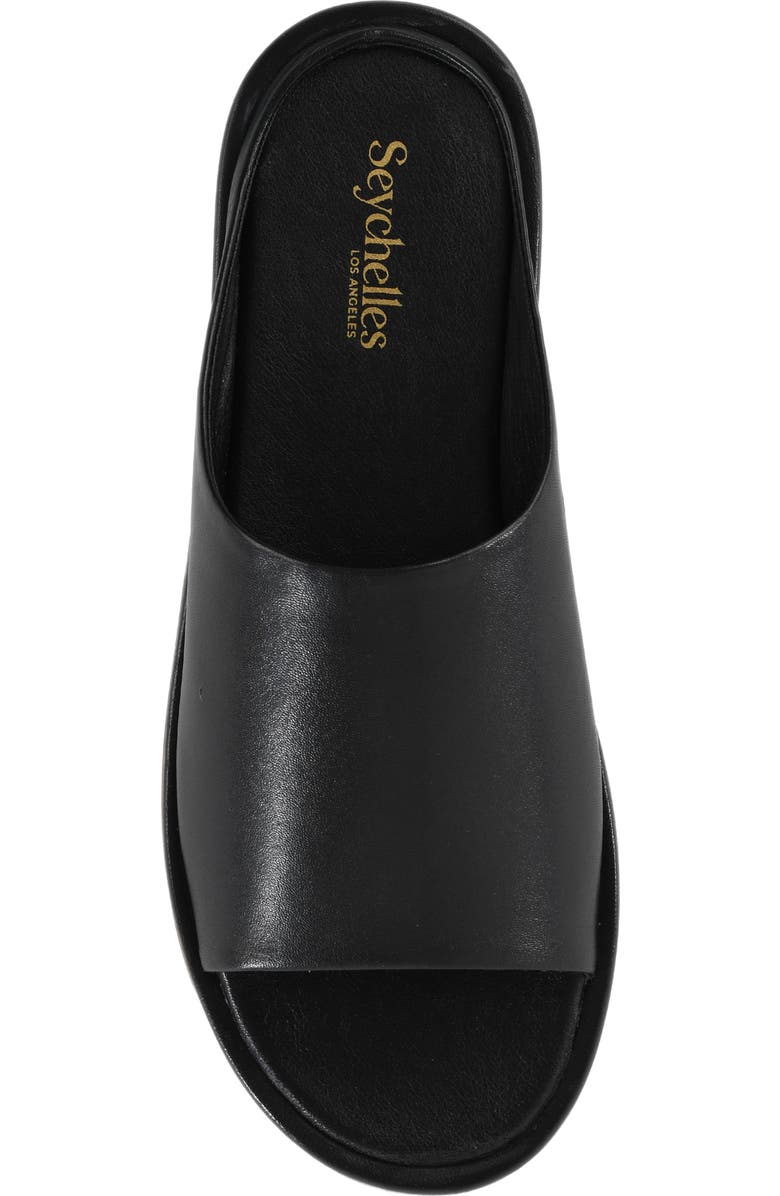 Seychelles It's A Yes Slide Sandal, Alternate, color, Black