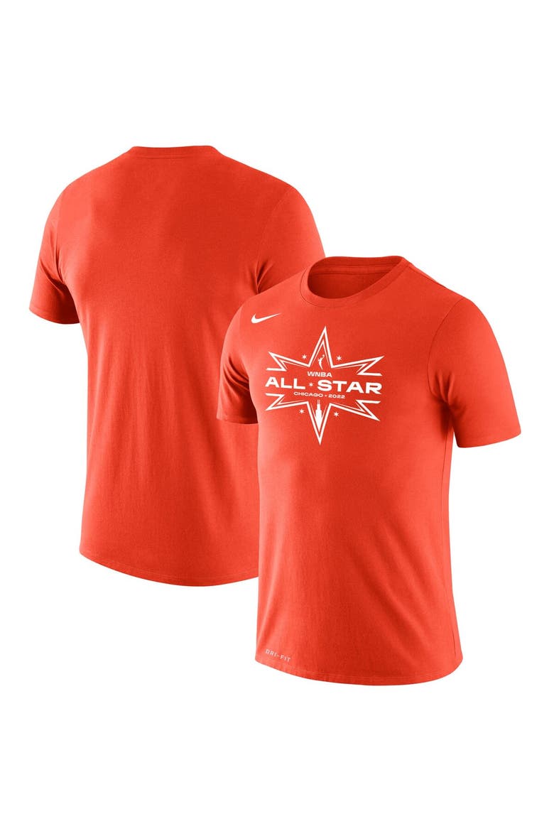 Men's Nike Orange 2022 WNBA All-Star Game Logo Legend Performance T-Shirt, Main, color, Orange