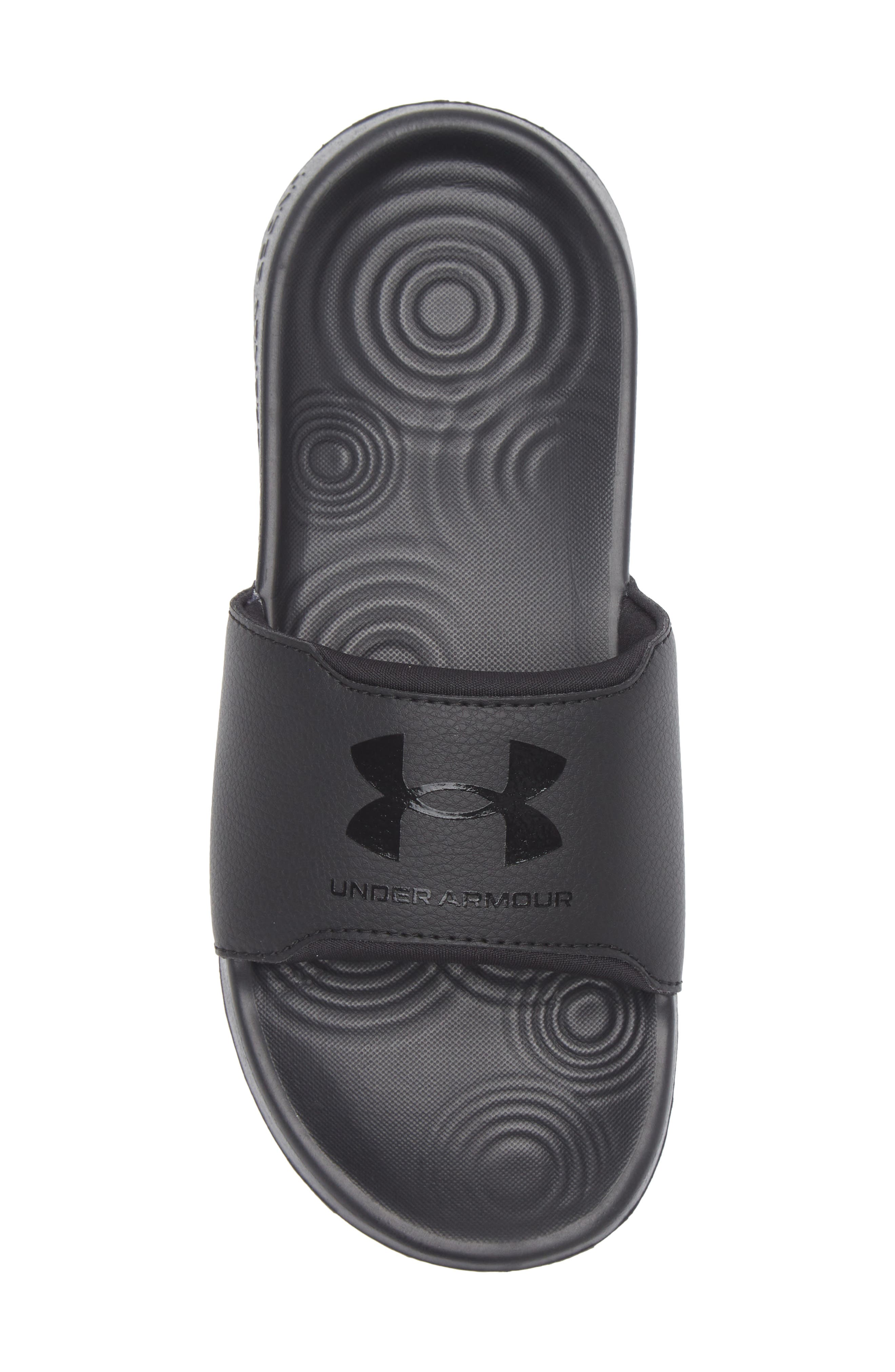 Under Armour Kids' UA Ignite Select Slide Sandal, Alternate, color, Black