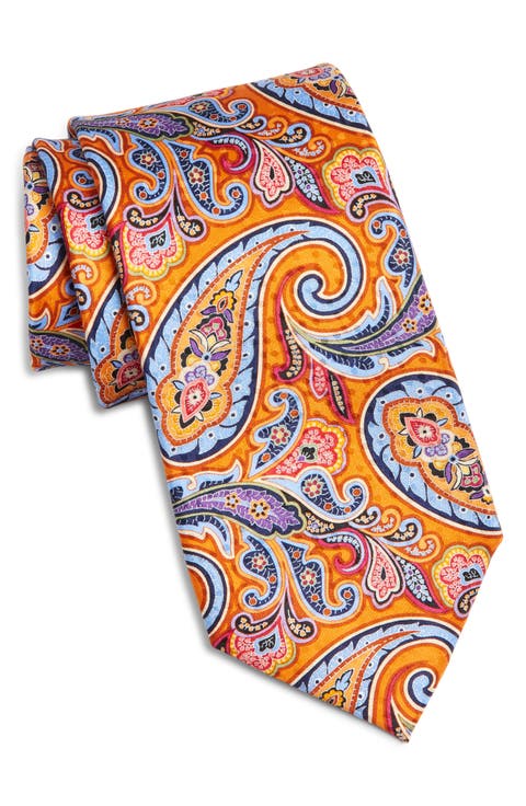 Paisley Silk Tie