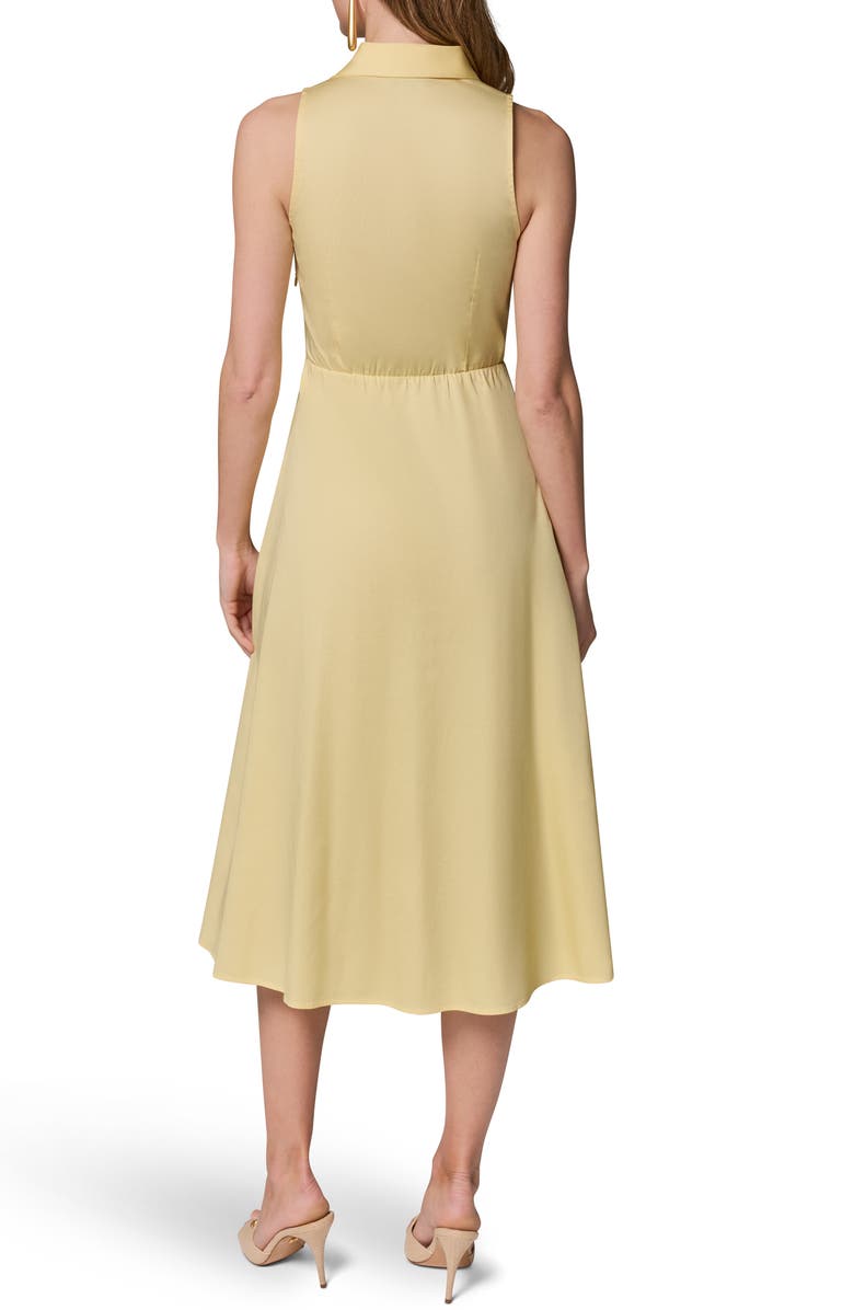 Donna Karan New York Sleeveless A-Line Midi Dress, Alternate, color,