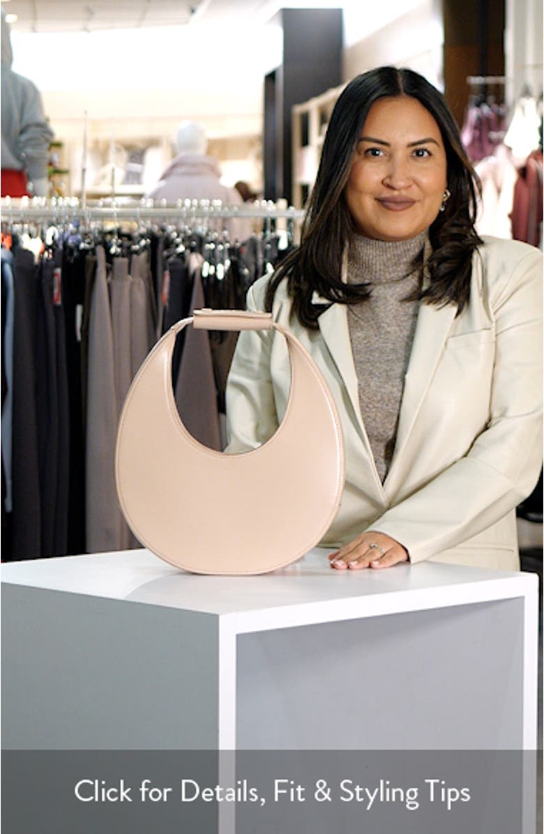 Moon Leather Top Handle Tote, sales video thumbnail