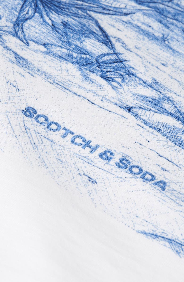 Scotch & Soda Kids' Desert Relaxed Fit Graphic T-Shirt, Alternate, color, Bright White