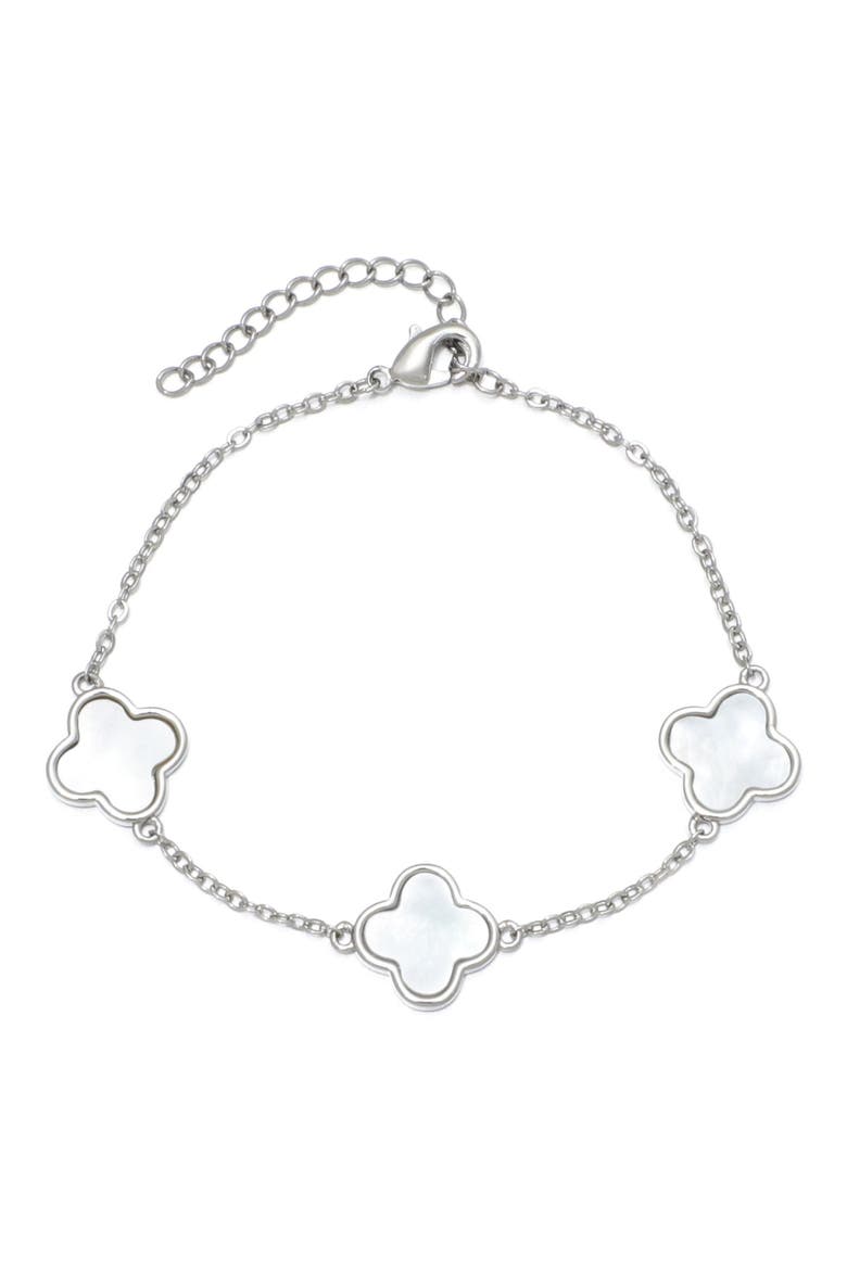 4-Piece Mixed Jewelry Set, Alternate, color, SILVER