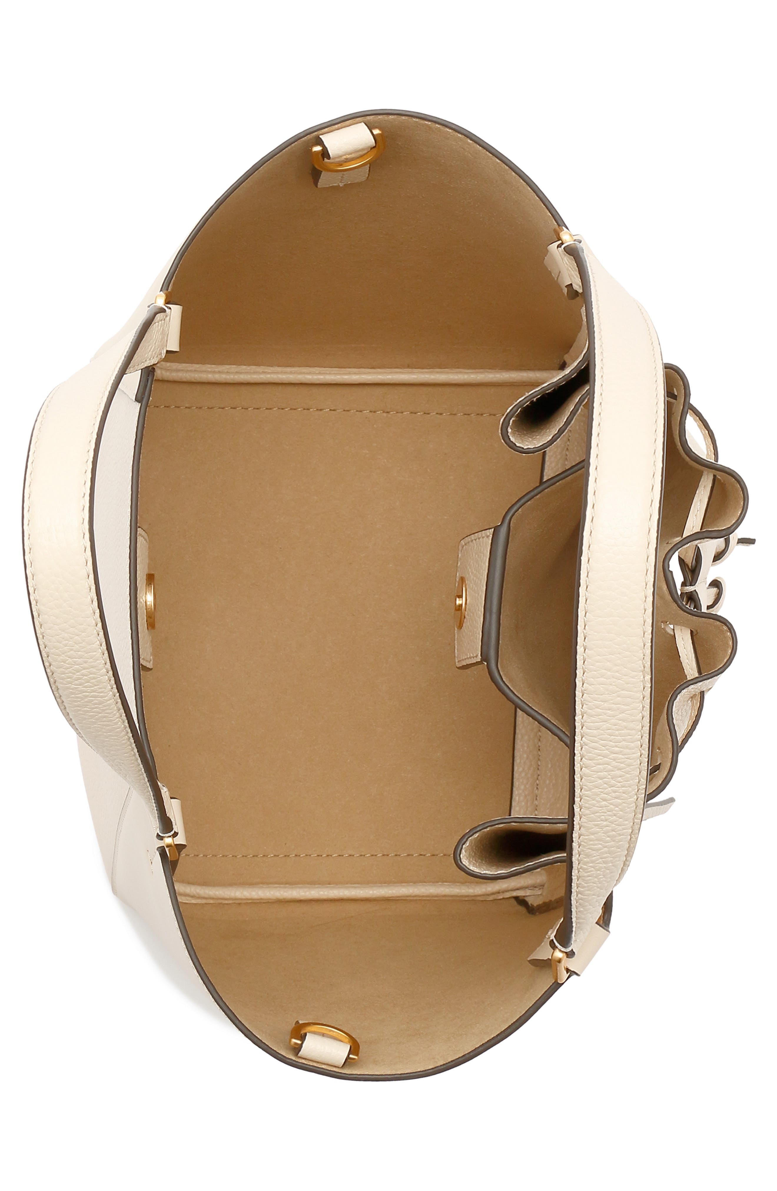 McGraw Dragonfly Leather Tote, Alternate, color, BRIE