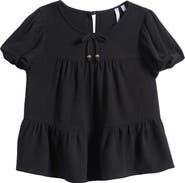 Good Luck Girl Kids' Peasant Top