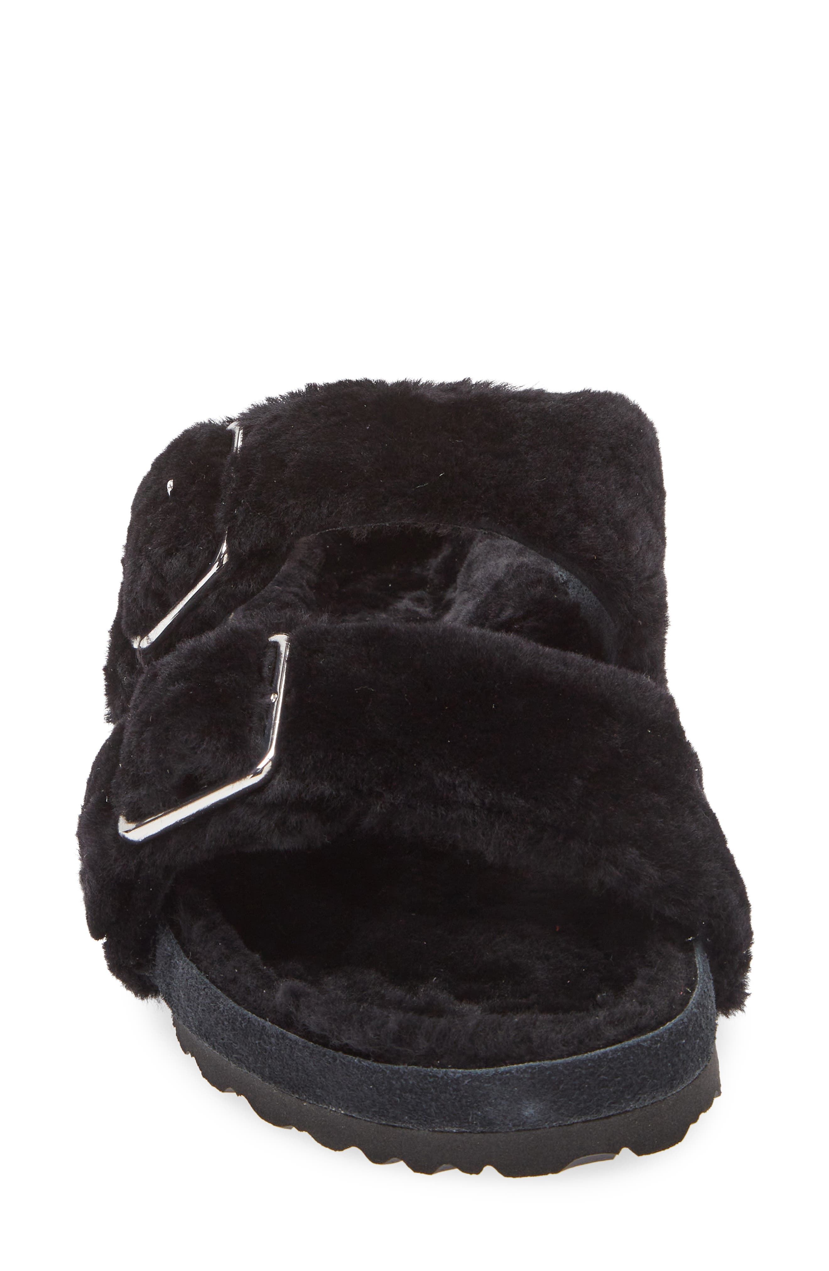 1774 BIRKENSTOCK Arizona Big Buckle Genuine Shearling Sandal, Alternate, color, 