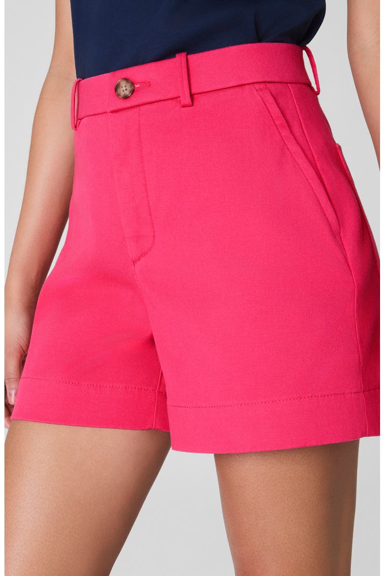 SPANXsupersmooth™ Stretch Twill Shorts, Alternate, color, TULIP
